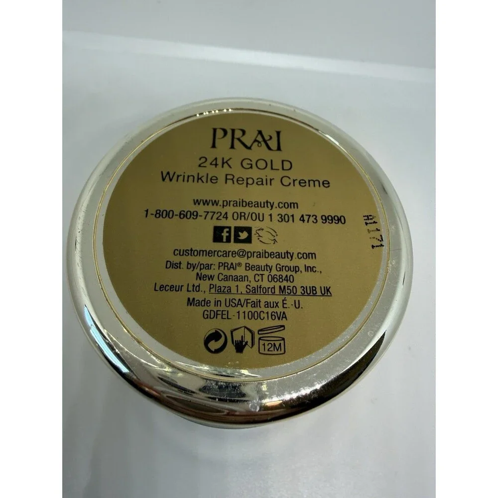 PRAI 24K Gold Wrinkle Repair Creme Anti-aging Face Moisturizer‎ Read Description